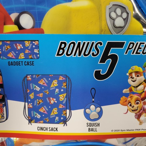 Paw Patrol 16" Backpack Book School Bag Lunch Bag 4 piece Set - Picture 8 of 10