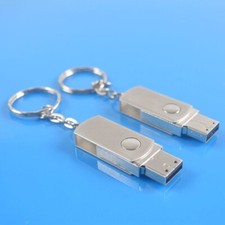 1GB 64GB USB 2.0 Flash Memory Stick Drive Pen U Disk Swivel Key Thumb For PC