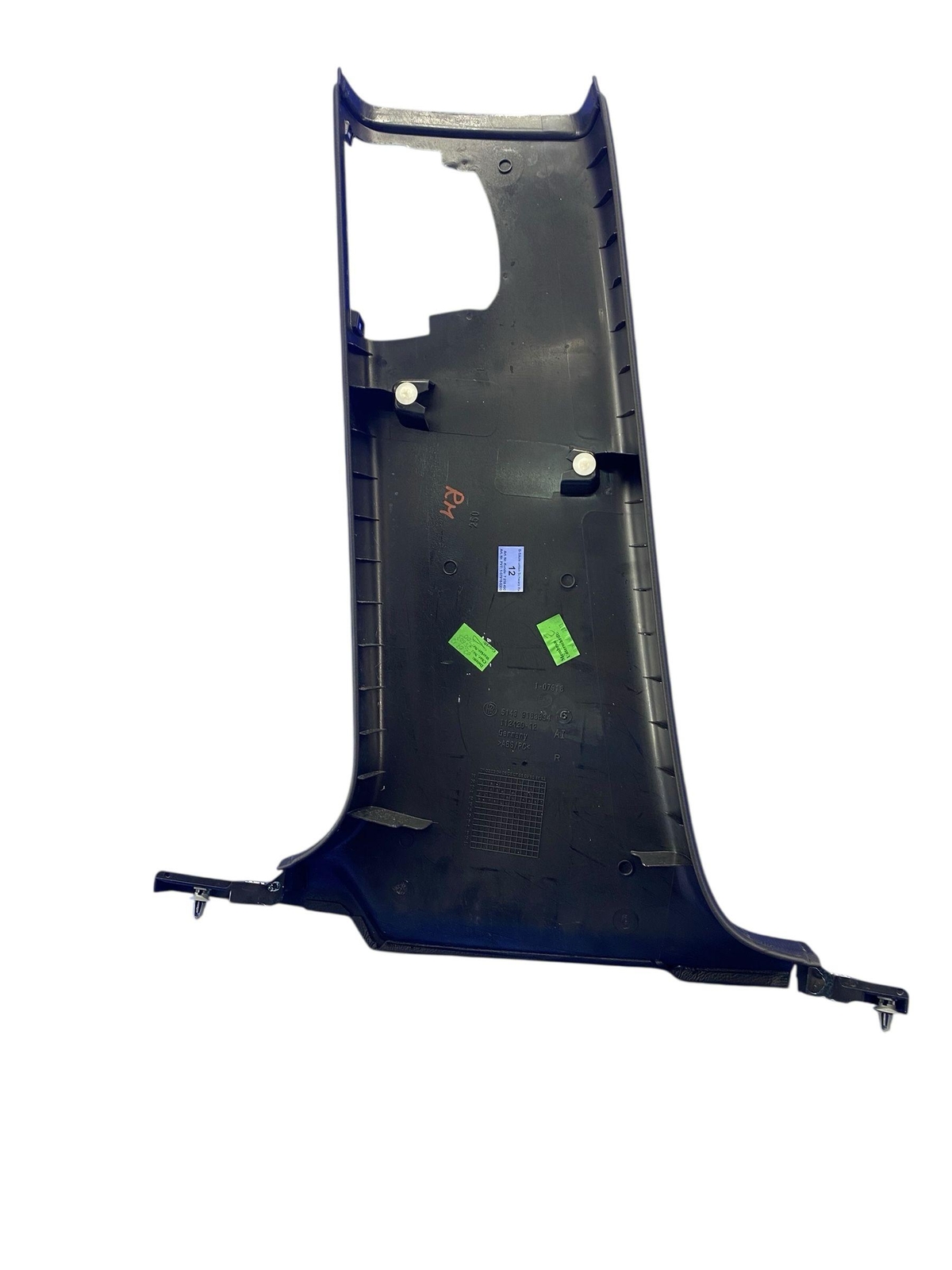 2009-2014 ROLLS ROYCE GHOST FRONT RIGHT B PILLAR TRIM COVER PANEL *SCRATCHES*