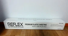 Premium Plastic Masking Sheeting for Auto Body Paint 16 ft x 350 ft