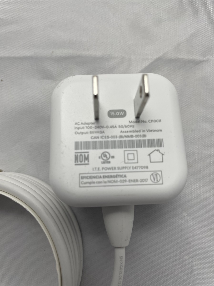 Alimentatore USB-C Per Router EERO 2a Generazione - 15W - Modello C120011