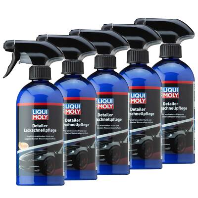 Detailer Lackschnellpflege LIQUI MOLY 5X 500 ml Lackpflege Auto Spray Lackschutz