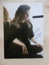 Cosa Rosa autograph signed A4 magazine image