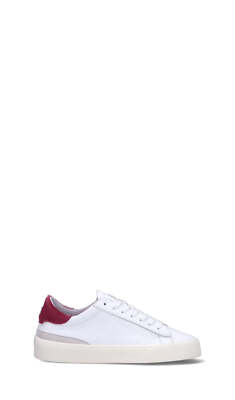 D.A.T.E. Damen Sneaker weiß-magenta Leder