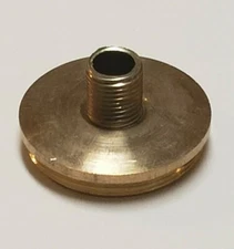 #2 BRASS OIL LAMP ADAPTER FOR #2 OIL LAMP COLLAR LAMP PART NEW 20100JB