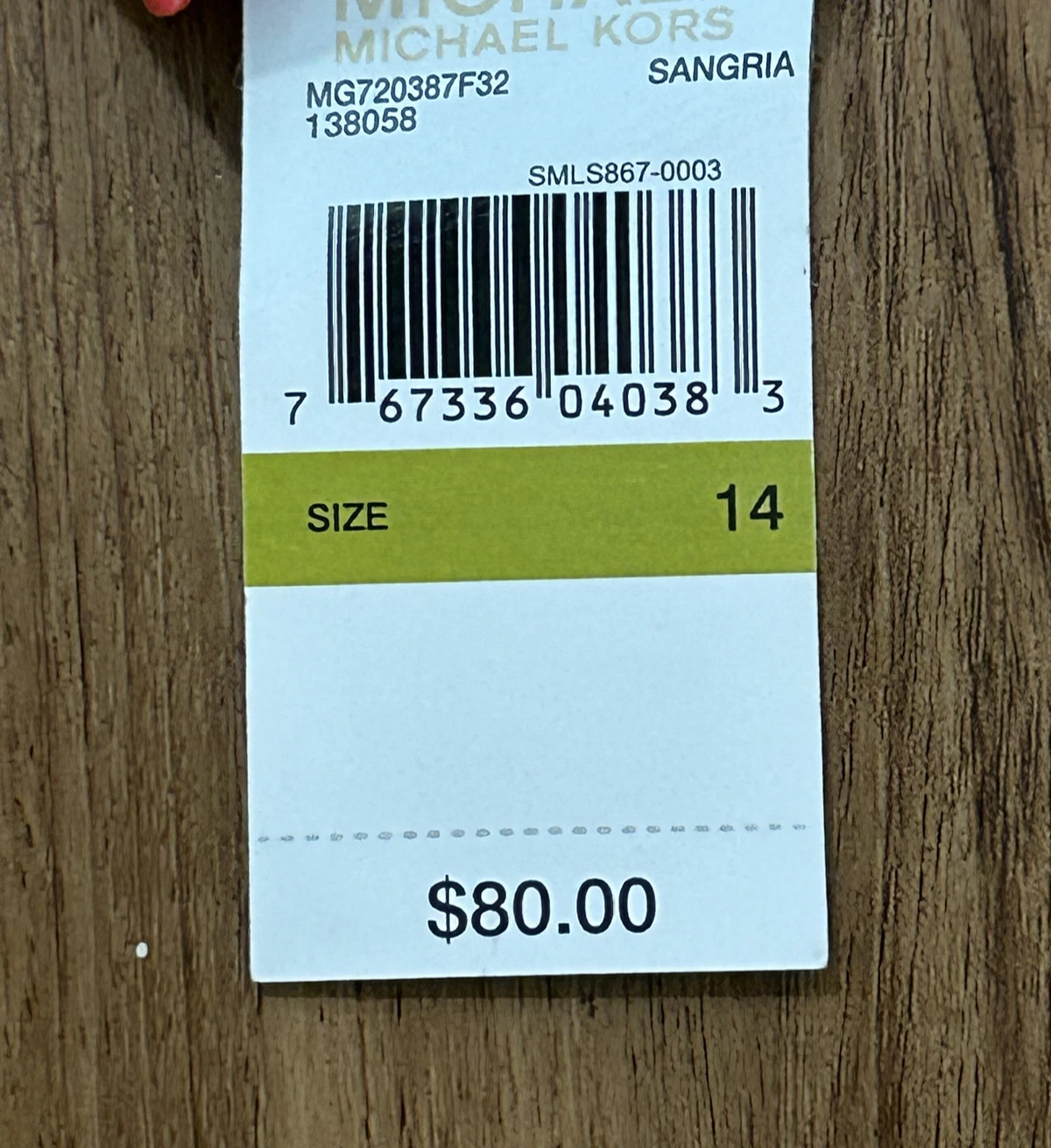 Impermeabile Michael Kors bambina rosa sangria CON CAPPUCCIO zip taglia 14