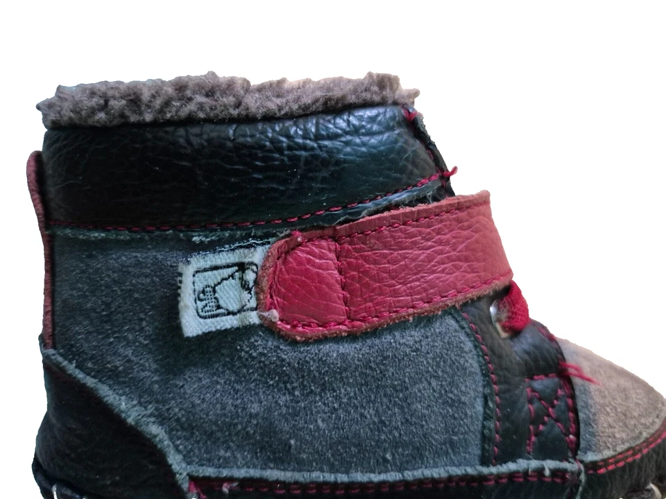 Zapatos de cuna suaves para bebé botines forrados de lana 2 mocasines Foto 4 de 4