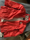 new wind and waterproof lite weight youth boys jacket size 14-16 color red — photo 2