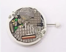 White Quartz Watch Movement With Battery For ISA 1198 Watch Accessory