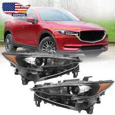 For 2017-2020 Mazda CX5 CX-5 Pair RH&LH Side LED Headlight Assembly w/o AFS Set
