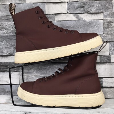 Martens Talib Oxblood Ajax Leather Lace Up Chukka Boots Size UK EU  38 UK