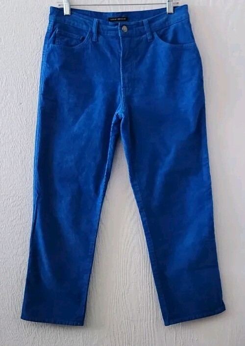 Lucky Brand Women's Low Rise Bootcut Corduroy Pants Lucky