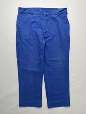 French Workwear Blue Vintage Work Pants 28