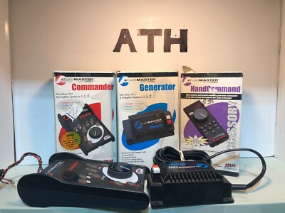 Atlas Master DCC System Commander Generator Hand Command 5 pieces