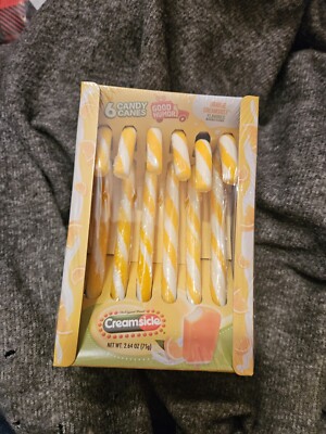 GOOD HUMOR CREAMSICLE 6 Ct CANDY CANES 