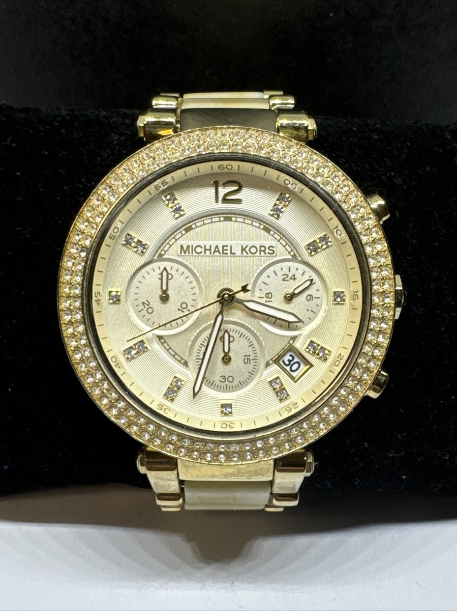 Michael Kors MK5632 Women\'s Gold Stainless Steel Analog Dial Quartz Watch JNA210 Michael Kors Ladies Watch Parker MK5632 | Watches Prime main image 2
