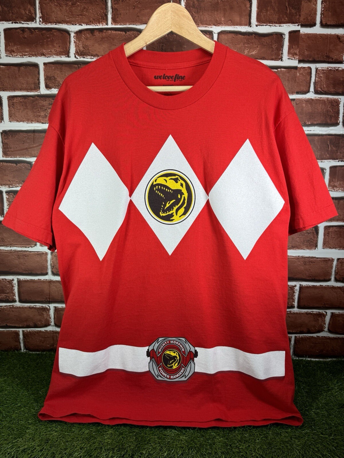 Power Rangers Movie Red Ranger Retro Costume Cosplay … - Gem