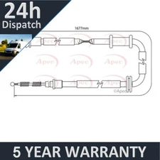 Fits Bipper Fiorino Qubo Nemo Purevue Rear Right Hand Brake Cable 474645