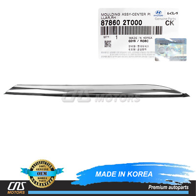 OEM Rear Passenger Side Upper Quarter Panel Molding Fits 11-16 Kia Optima