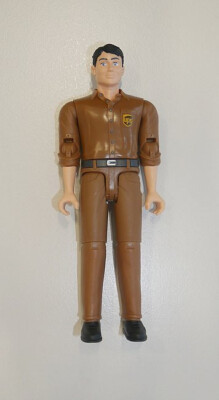 Bruder Ersatzteil Figur UPS Paketbote Fahrer 02538 62210 03581 46170