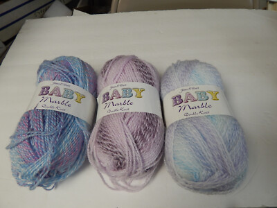 James Brett BABY MARBLE yarn 2 Colors