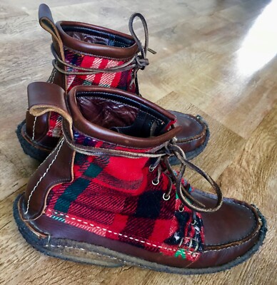 Yuketen Native Blanket Maine Guide Boots | eBay
