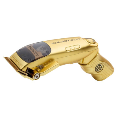 Gamma+ Golden Gun Magnetic Motor Adjustable Blade Cordless Clipper & Guides