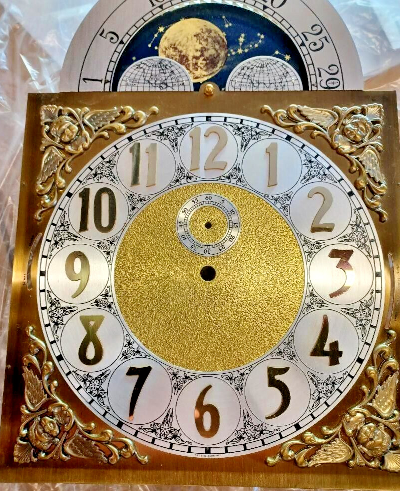 Kieninger Grandfather clock dial for chain movement KKU