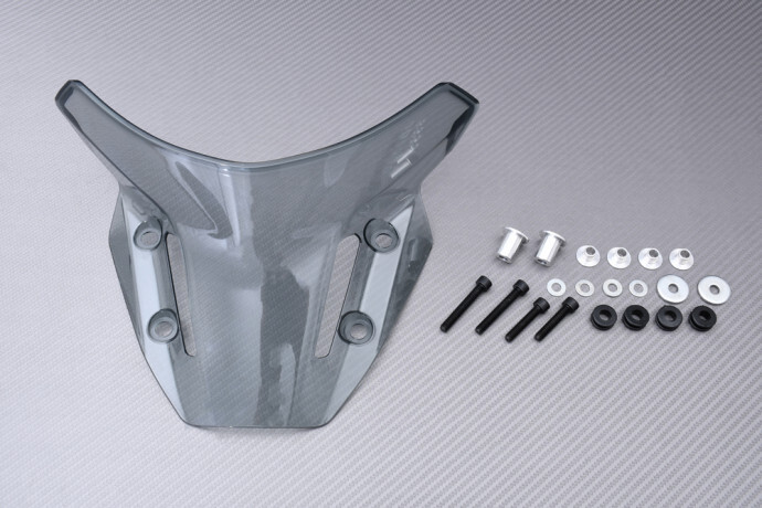 Bulle aérodynamique fumé clair pour moto Yamaha MT-09 RN69