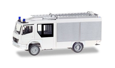 Herpa 012980 1:87 Minikit: Mercedes-Benz Atego Ziegler Z-Cab LF 20, White