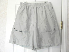Nike Men's Size L Silver Color Swim Shorts Ins. 9" BNWOT