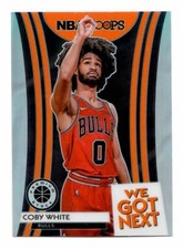 Coby White 2019-20 Hoops Premium Stock We Got Next Holo #3 Rookie Card
