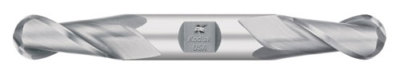 Kodiak 9/32 Dia. Ball Nose Double-End Carbide End Mill 2 Flute, Made in USA