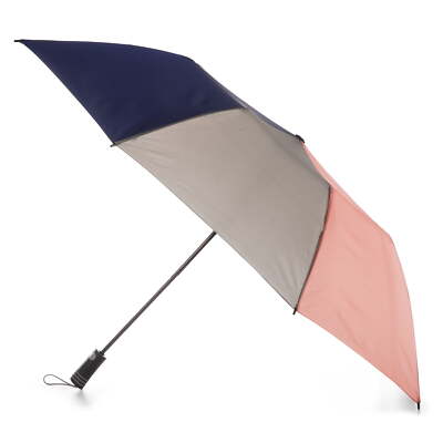 (2 PACK) Totes Recycled Canopy Vented One-Touch Auto Open Golf Rain Umbrella