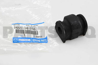 D65134156 Genuine Mazda BUSH,STABILIZER-FRT D651-34-156 | eBay