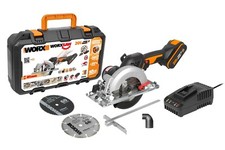 WORX Powershare Cordless Circular Saw Worxsaw 20V 120mm x1 2.0Ah Battery WX531