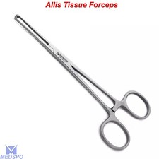 Abrazadera quirúrgica ginecología Allis pinzas de tejido cirugía tejidos herramientas médicas
