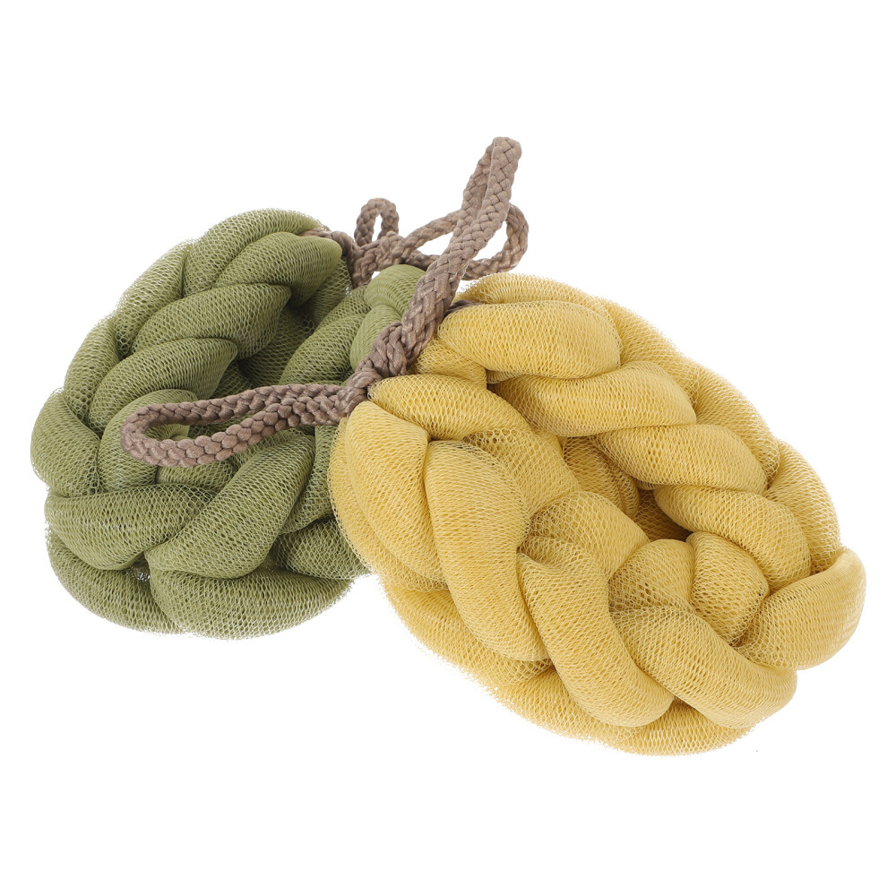 2pcs Bath Shower Loofahs Body Wash Sponge Exfoliating Shower Sponges eBay