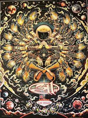 311 VERY RARE 311 DAY LAS VEGAS CONCERT POSTER AP AUTOGRAPH #8/100
