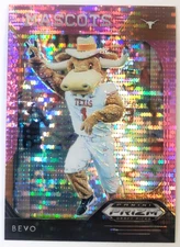 2019 Panini Prizm Draft Picks Pink Pulsar Prizm Bevo Mascots #3 Texas