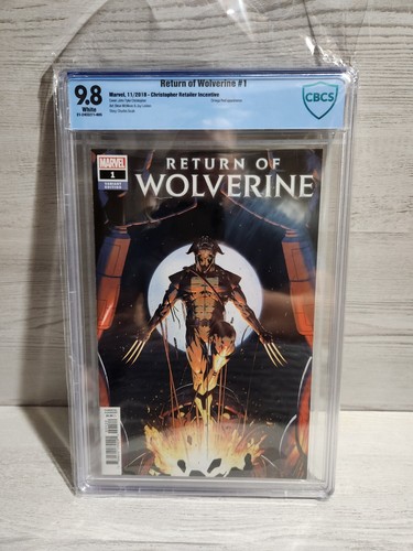 Return Of Wolverine #1 John Tyler Christopher Variant Cbcs Graded 9.4