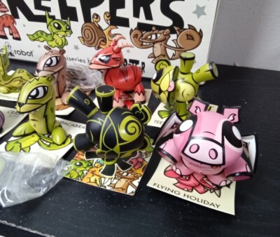 Joe Ledbetter FINDERS KEEPERS Complete Set Of 16 KIDROBOT Vinyl