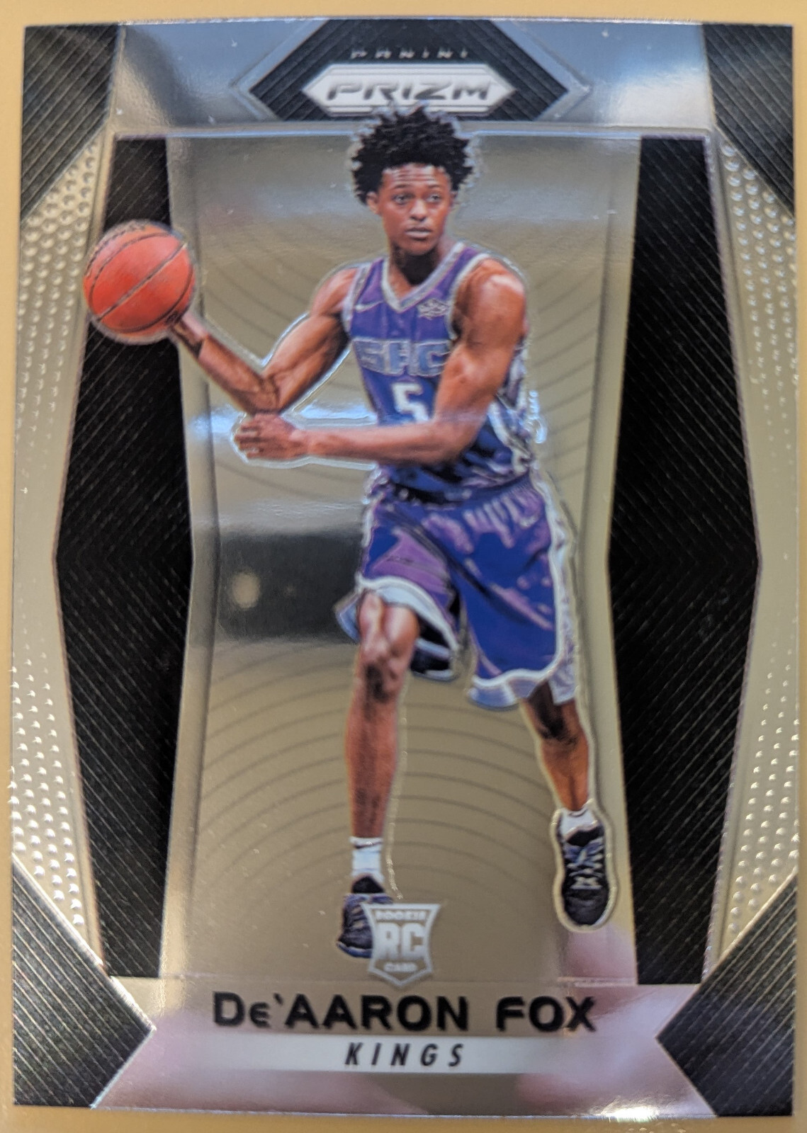 2017-18 Panini Prizm - #24 De'Aaron Fox (RC)