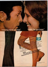 1973 PRINT AD L'eggs Pantyhose Super Stretching super fitting Boutique Leggy