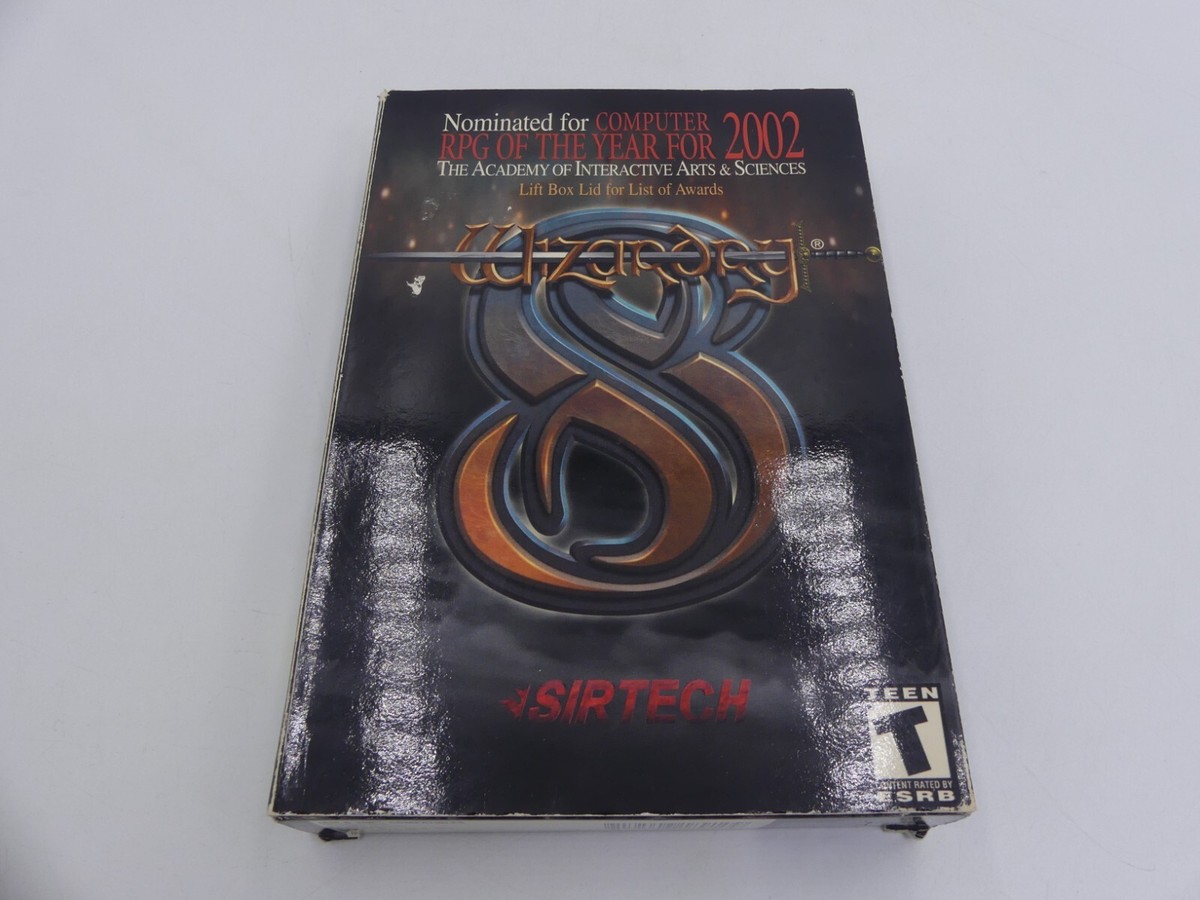 Windows ウィザードリィ8 CD-ROM のみ Wizardry 8 (2001) Sirtech - Windows PC CD-ROM Game with Box