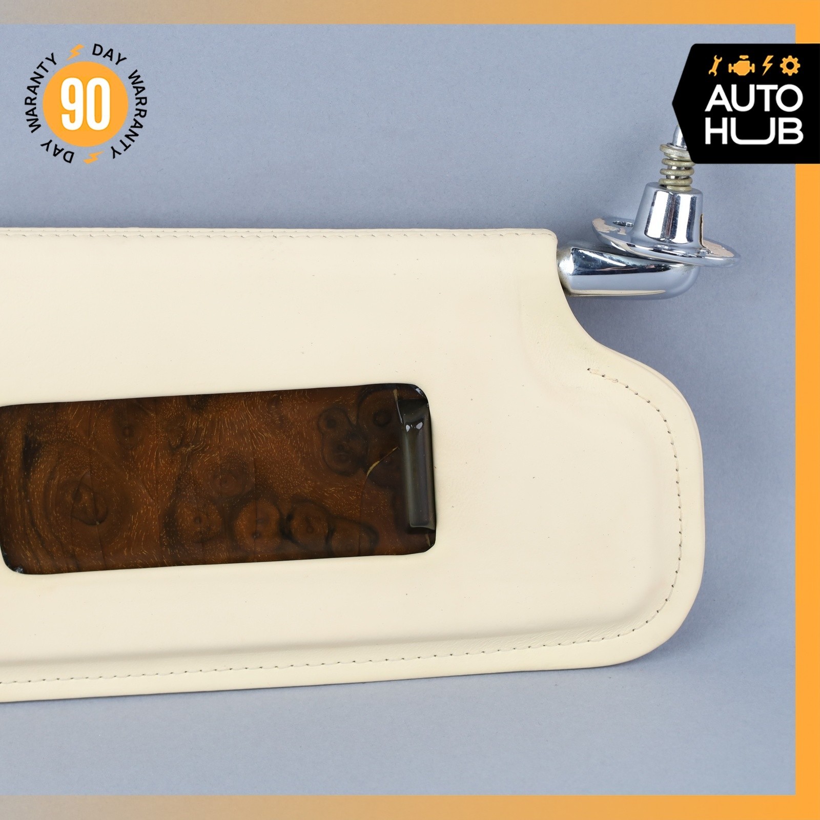 Bentley Arnage / RR Seraph Right Side Sun Visor Shade Sunvisor Wood Beige OEM