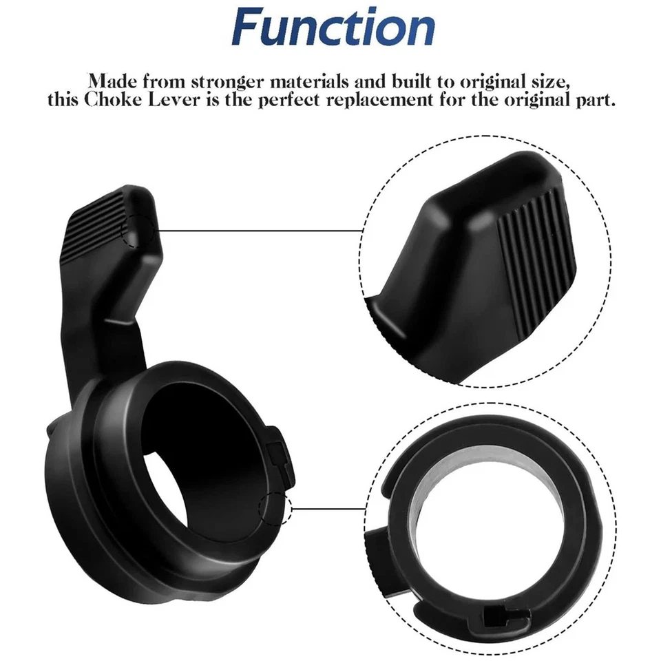 Palanca de cable obturador compatible con Kawasaki KFX400 Suzuki Quadrunner Eiger Ozark Vinson Foto 4 de 4