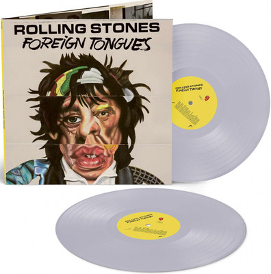 The Rolling Stones - Foreign Tongues Ltd. Alternate Cover Silver Grey 2 Vinyl LP
