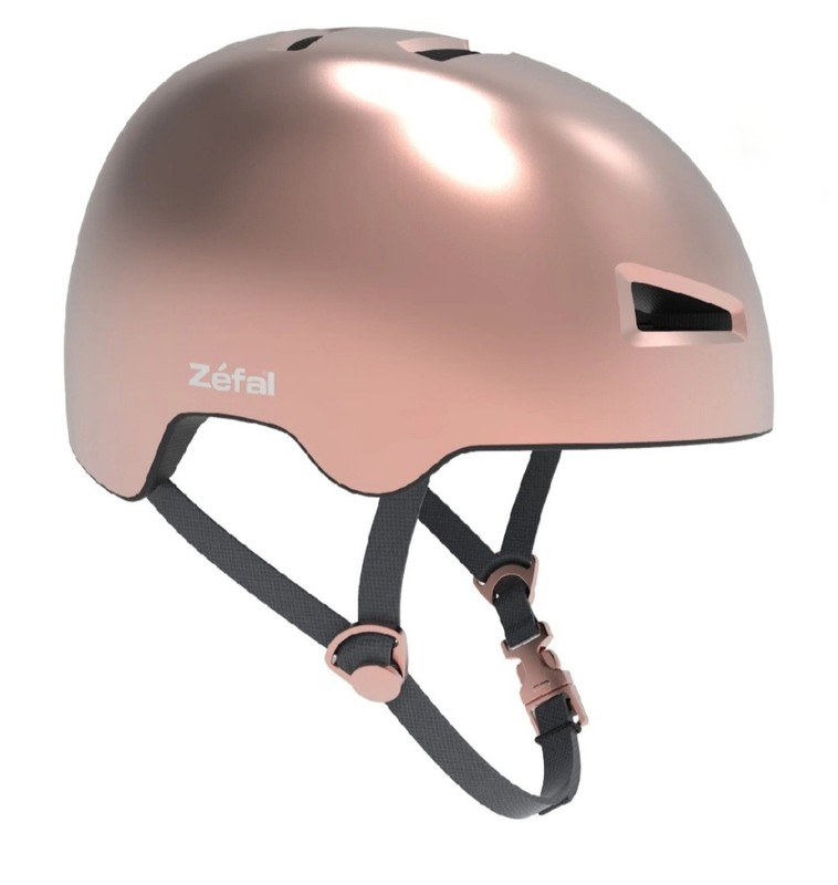 Zéfal Rose Bicycle Helmet with Safety LED ~ adjustable light up bike helmet 14+