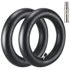 10 Inch Inner Tube 10x2.125, Thicker 2 mm Heavy-duty 25 mm Straight Valve